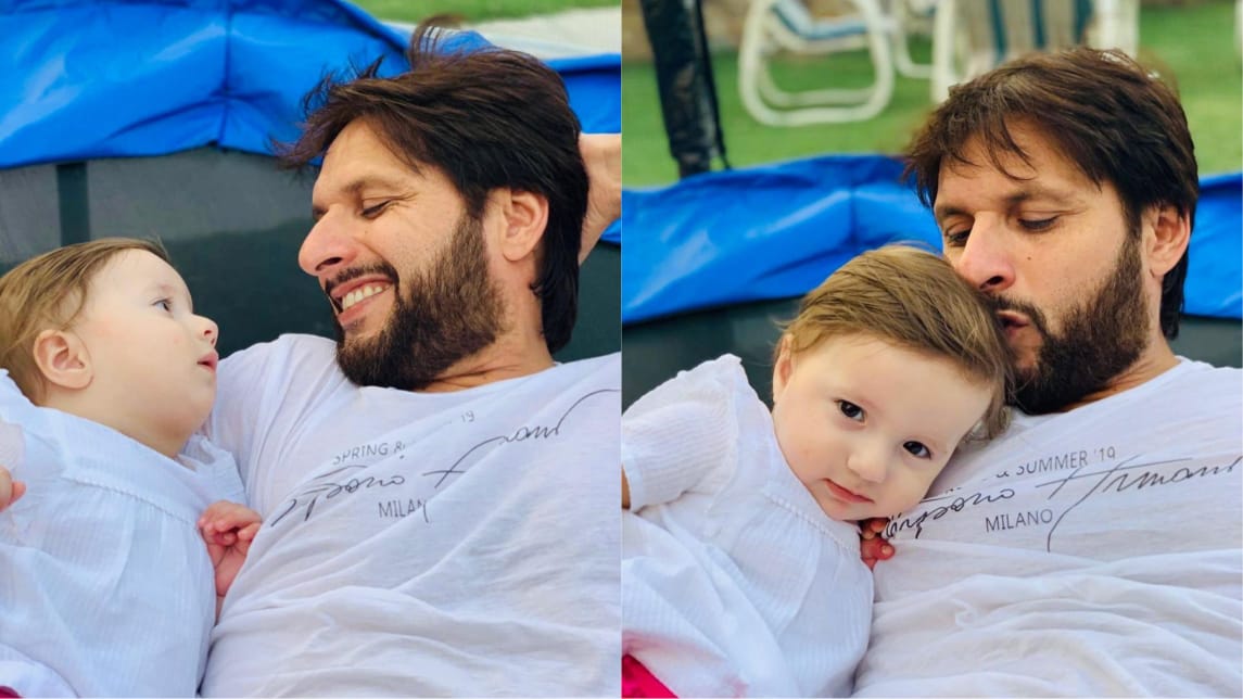 My daughters most wonderful gift of Allah in my Life: Shahid Afridi