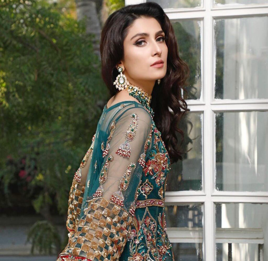 Ayeza Khan features in Maryam Hussain's collection