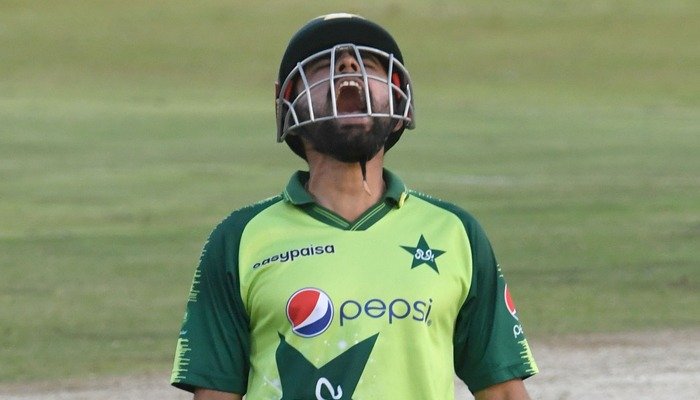 Babar Azam gives out an emphatic roar after scoring a splendid century