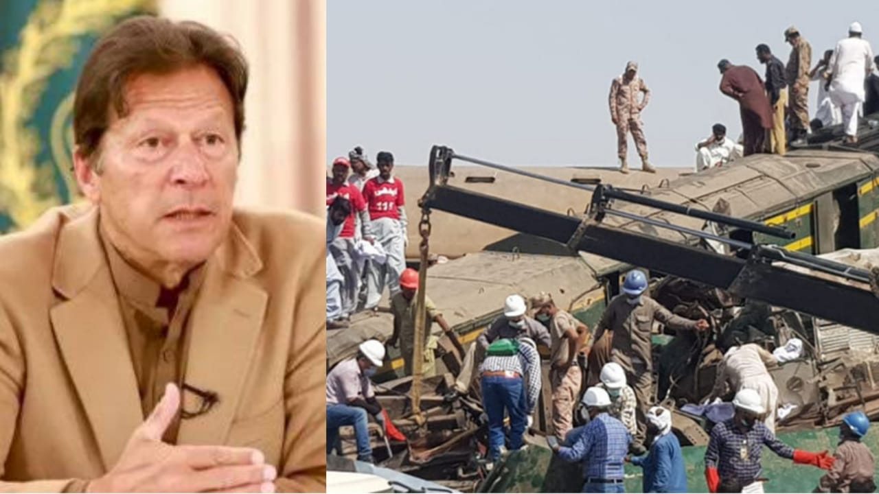 PM Imran Khan directs to investigate trains collision near Ghotki