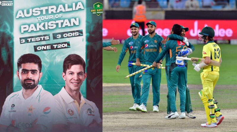 Australia tour Pakistan