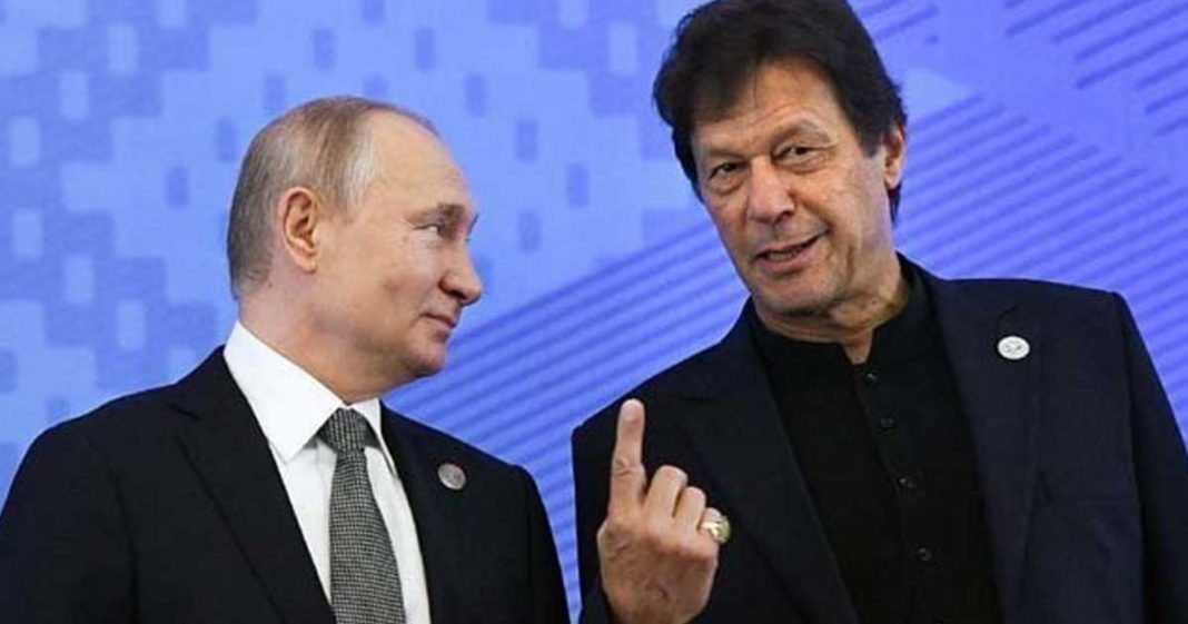 PM lauds Vladimir Putin for taking stand against insulting Holy Prophet (PBUH)