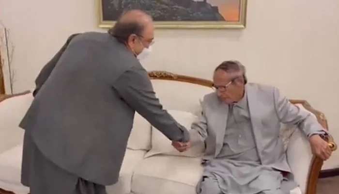 Asif Zardari thanked Chaudhry Shujaat Hussain for his support