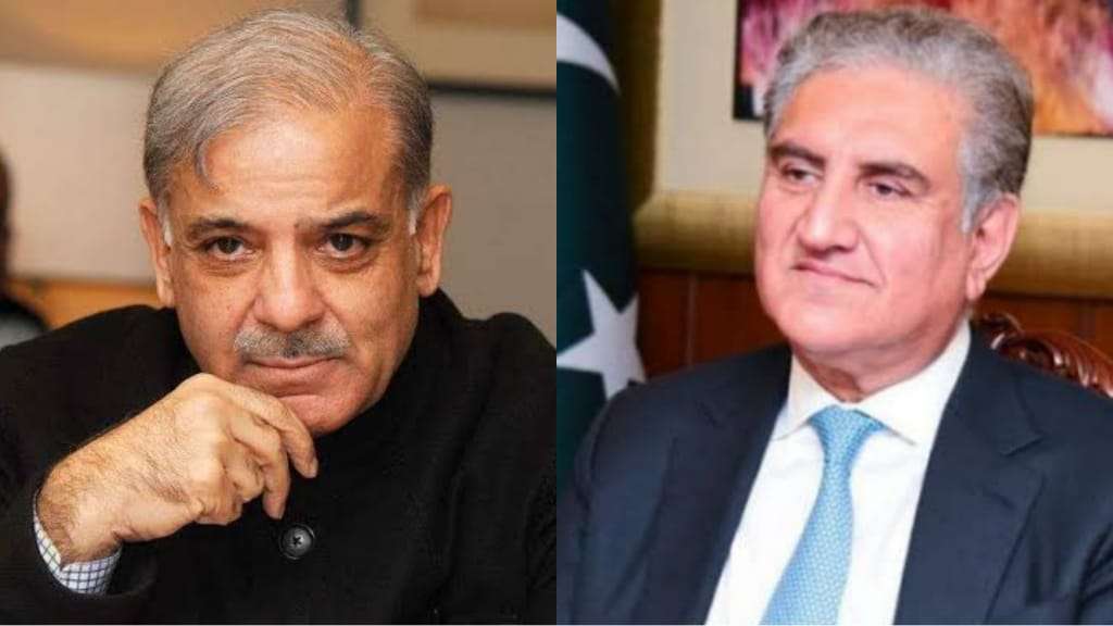 Shehbaz Sharif and Shah Mahmood Qureshi submits nominations paper for Prime Minister