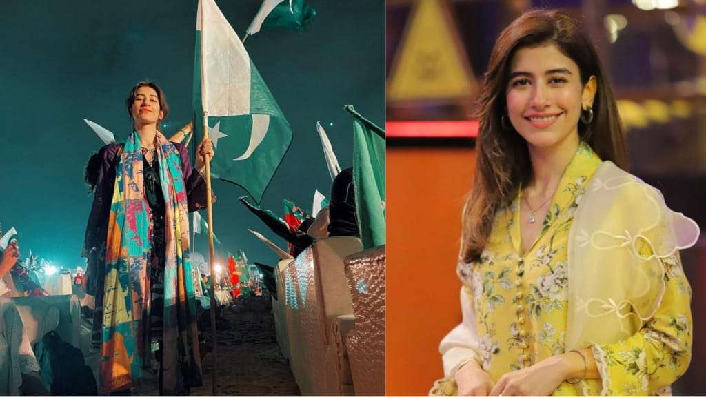 Syra Yousuf attends Imran Khan’s Karachi Jalsa