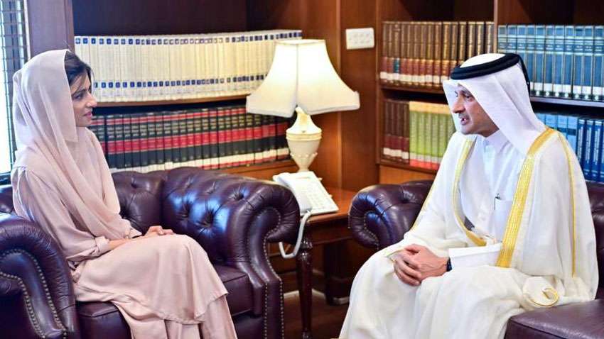 Qatari Ambassador calls on Hina Rabbani Khar