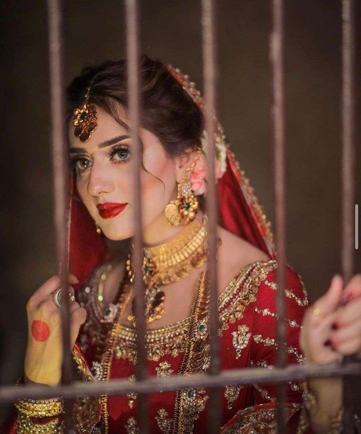 Jannat Mirza bridal photoshoot