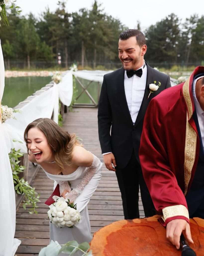 Çağrı Şensoy and Buse Arslan Wedding