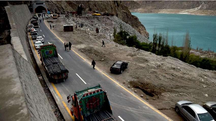 Karakoram Highway restored for one-way traffic
