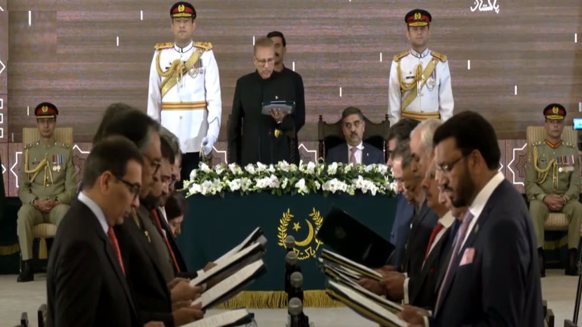 Caretaker Cabinet of Pakistan takes oath in Islamabad today