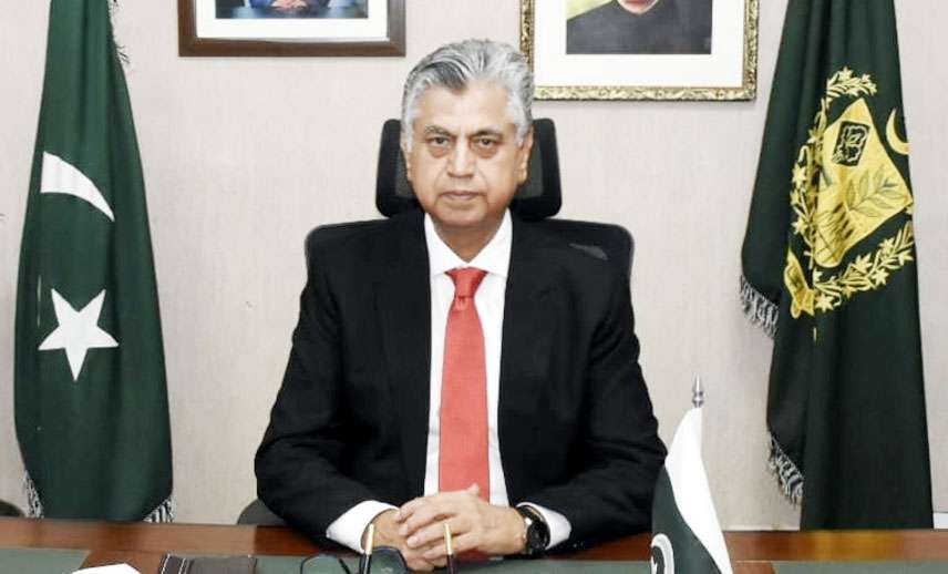 Murtaza Solangi takes charge of his office as Caretaker Information Minister