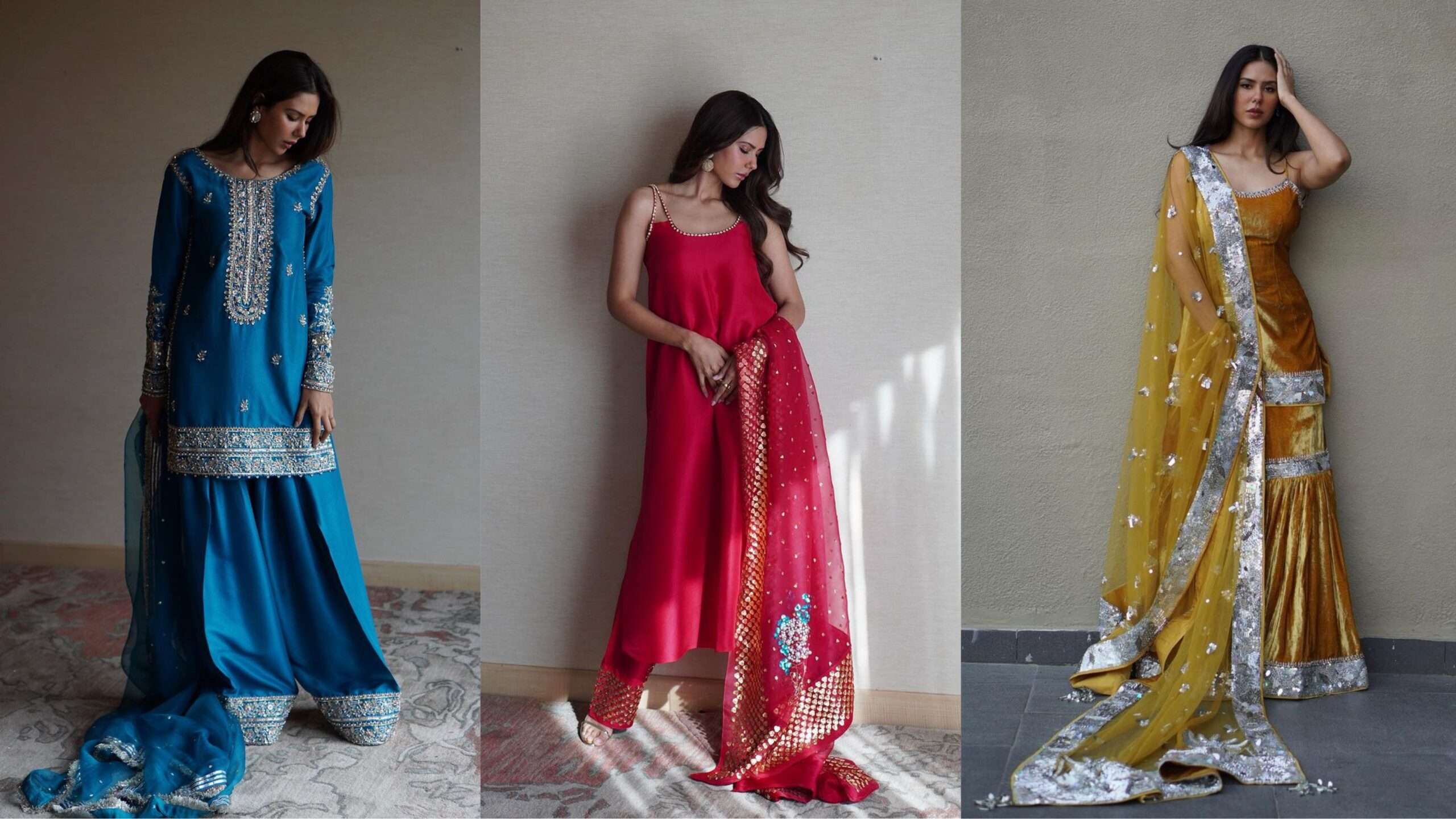 Sonam Bajwa in Pakistani designer wear to stun her fans