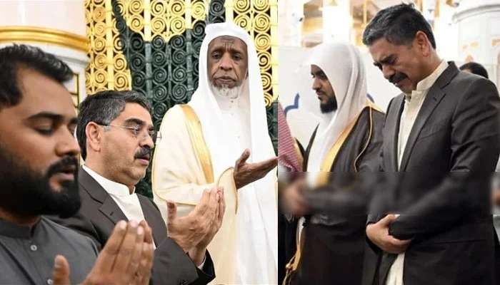 PM Kakar visits Roza-e-Rasool SAWW in Madinah