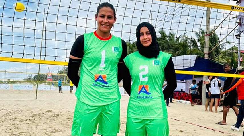 Pakistan beat Kyrgyzstan by 2-1 in Central Asian Women’s Beach Volleyball Championship