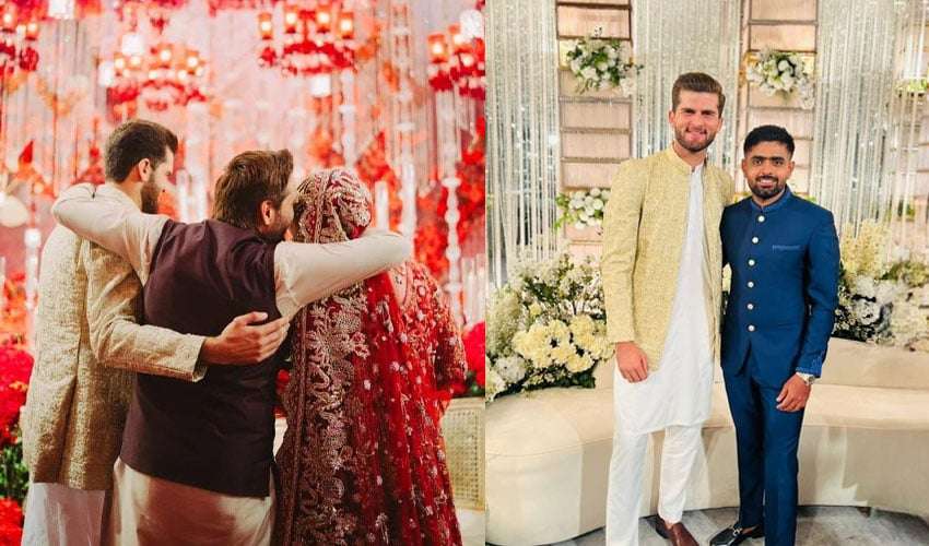 Who attended Shaheen and Ansha Afridi wedding?