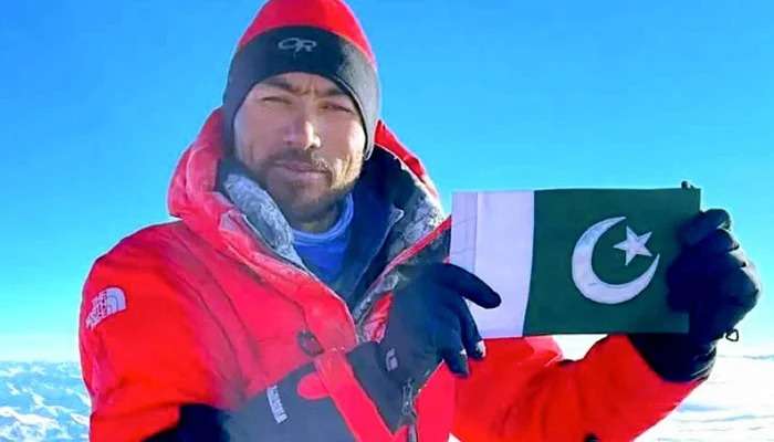 Mountaineer Sarbaz Khan becomes first Pakistani to climb 13 peaks above 8,000 meters