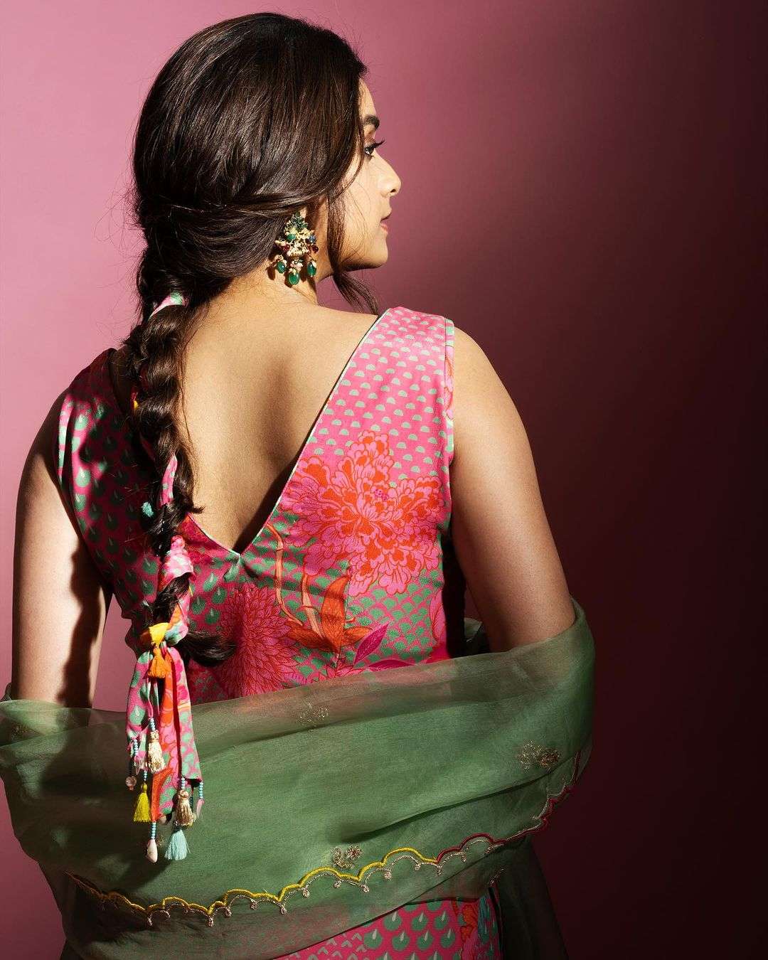 Keerthy Suresh backless pictures