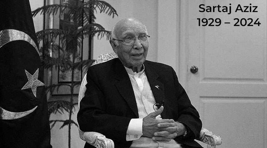 Sartaj Aziz – Former Finance Minister – passes away