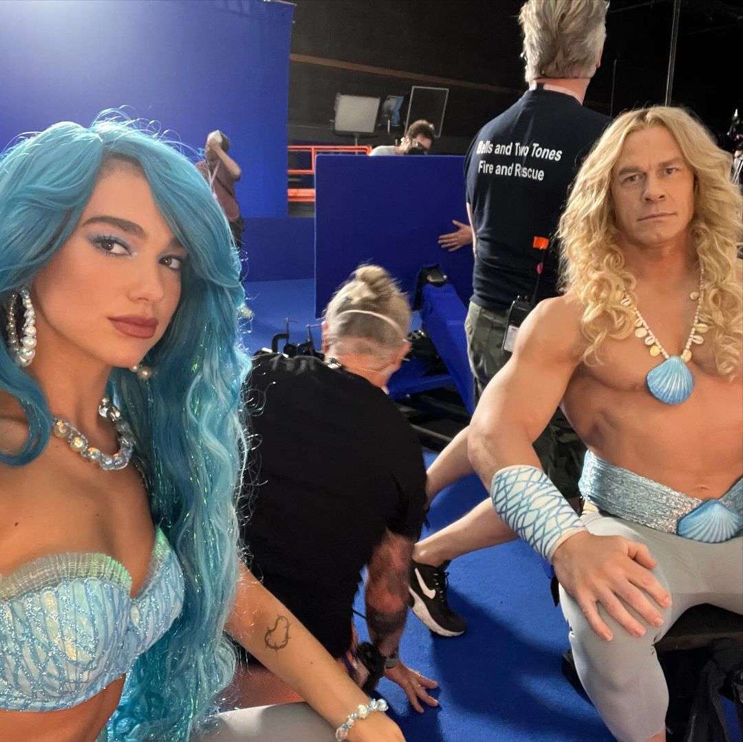 Dua Lipa and John Cena