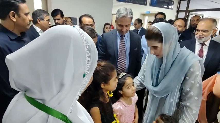 CM Punjab Maryam Nawaz visits Children Hospital Lahore