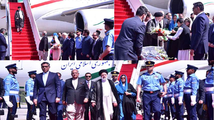 President Seyyed Ebrahim Raisi arrives in Islamabad on 3-day visit to Pakistan