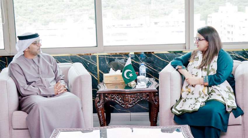 Shaza-Fatima-Khawaja-and-UAE-Ambassador-agree-to-increase-cooperation-in-field-of-IT-Telecom
