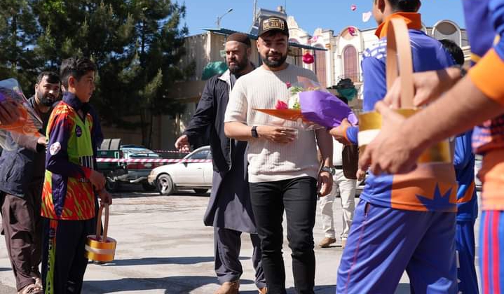 Rashid Khan returns to Kabul